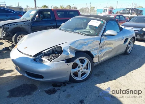 1999 Porsche Boxster z USA, uszkodzony, nr VIN WP0CA2985XU620618